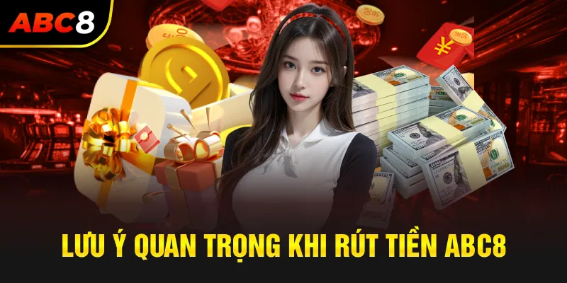 Những lưu ý quan trọng trong quá trình rút tiền ABC8