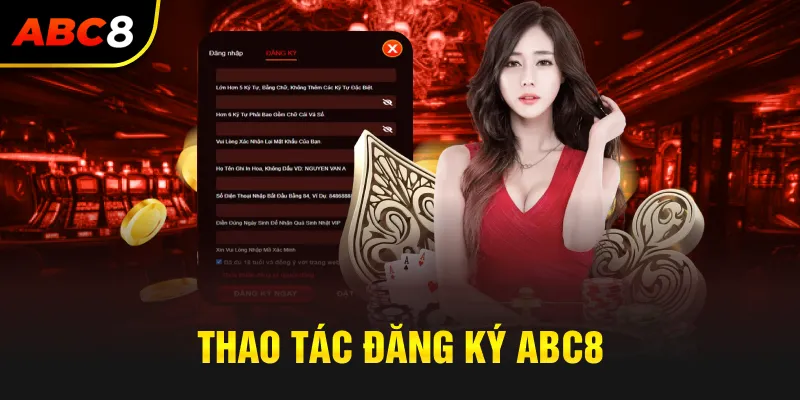 Hướng dẫn chi tiết thao tác đăng lý ABC8